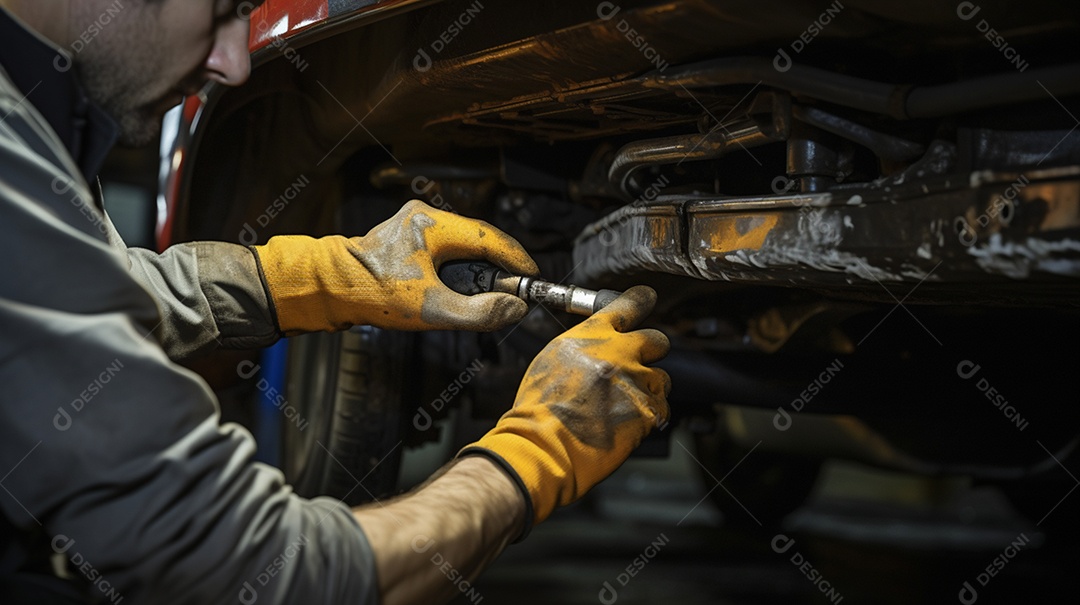 Veículo para conserto da oficina