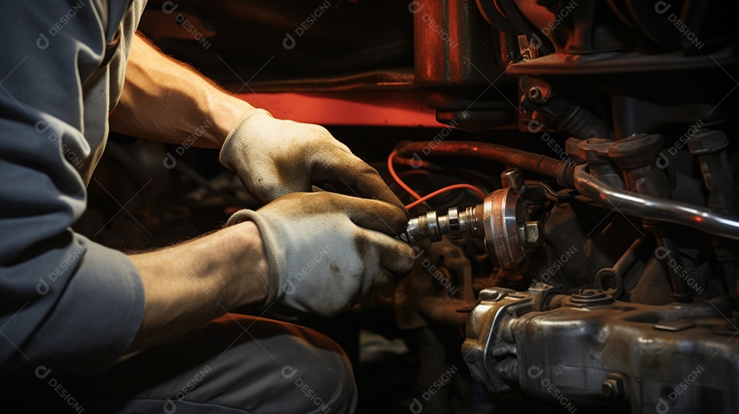 Veículo para conserto da oficina