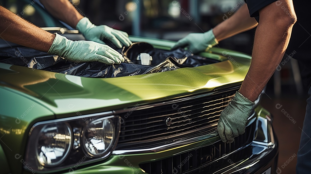 Veículo para conserto da oficina