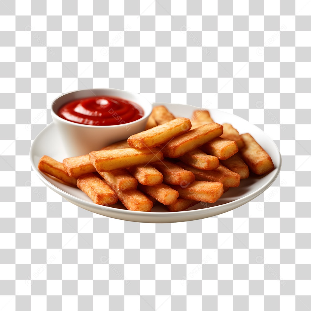 Pasteis Fritos Saborosos PNG Transparente