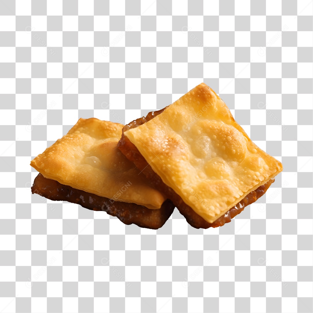 Pasteis Fritos Saborosos PNG Transparente