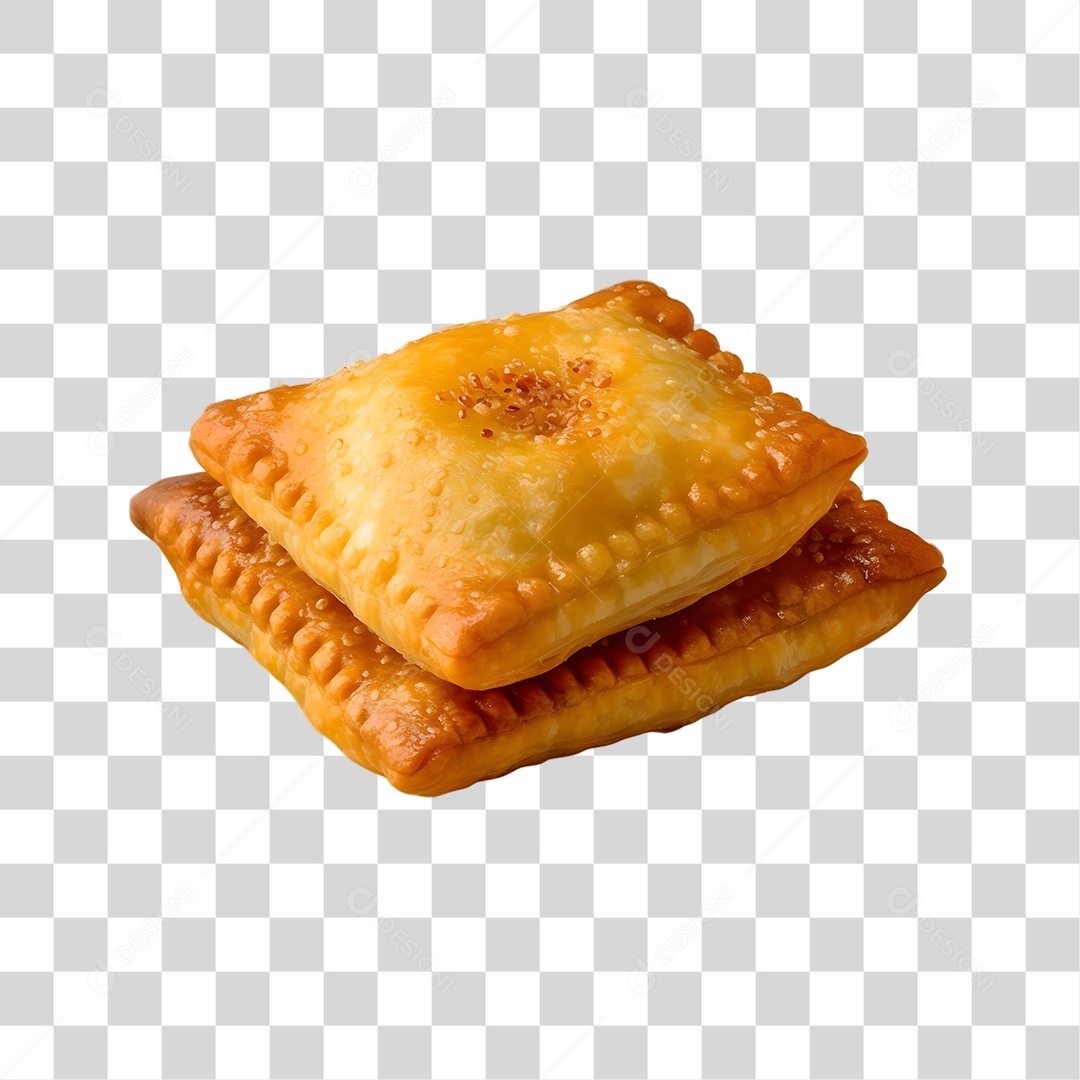 Pasteis Fritos Saborosos PNG Transparente