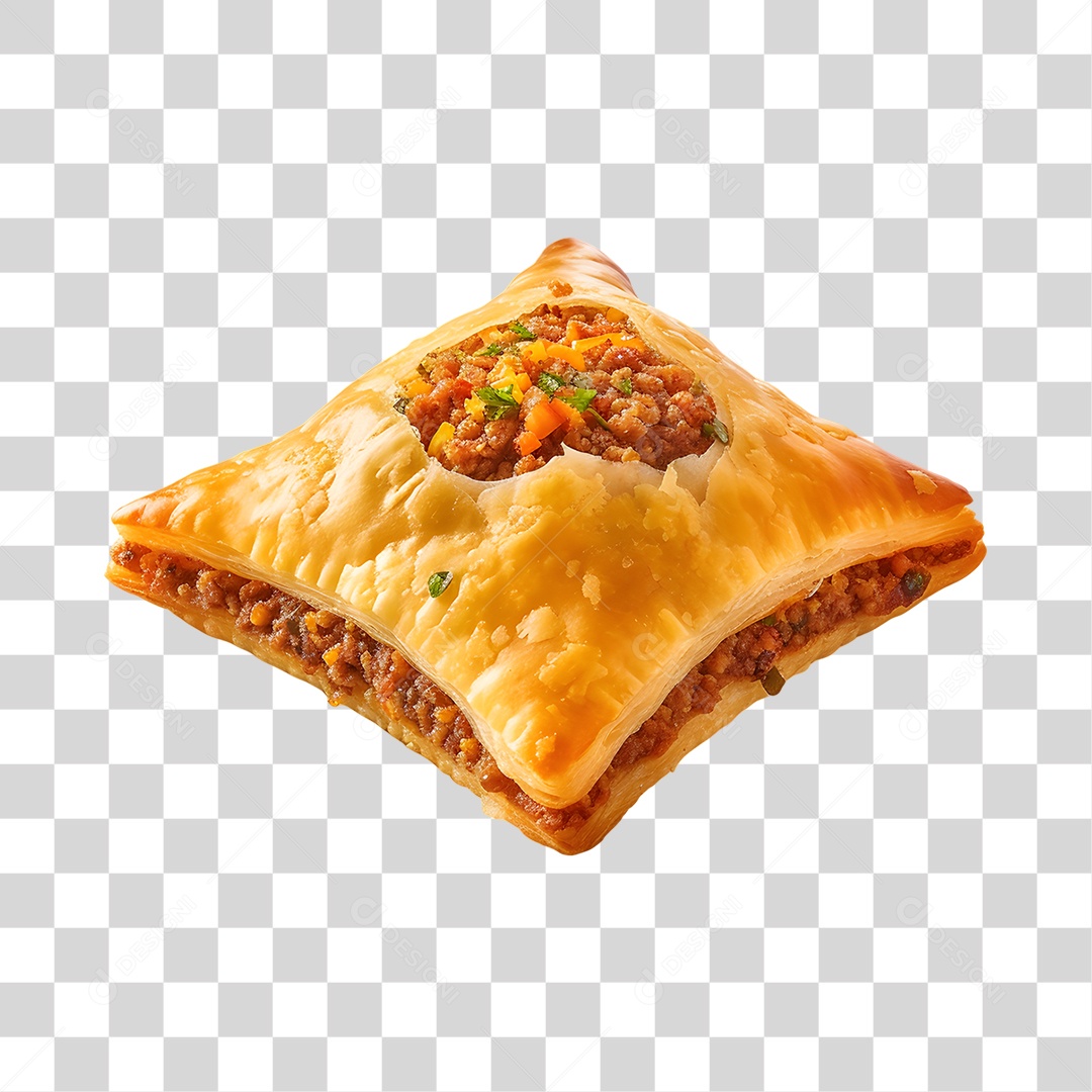 Pasteis Fritos Saborosos PNG Transparente