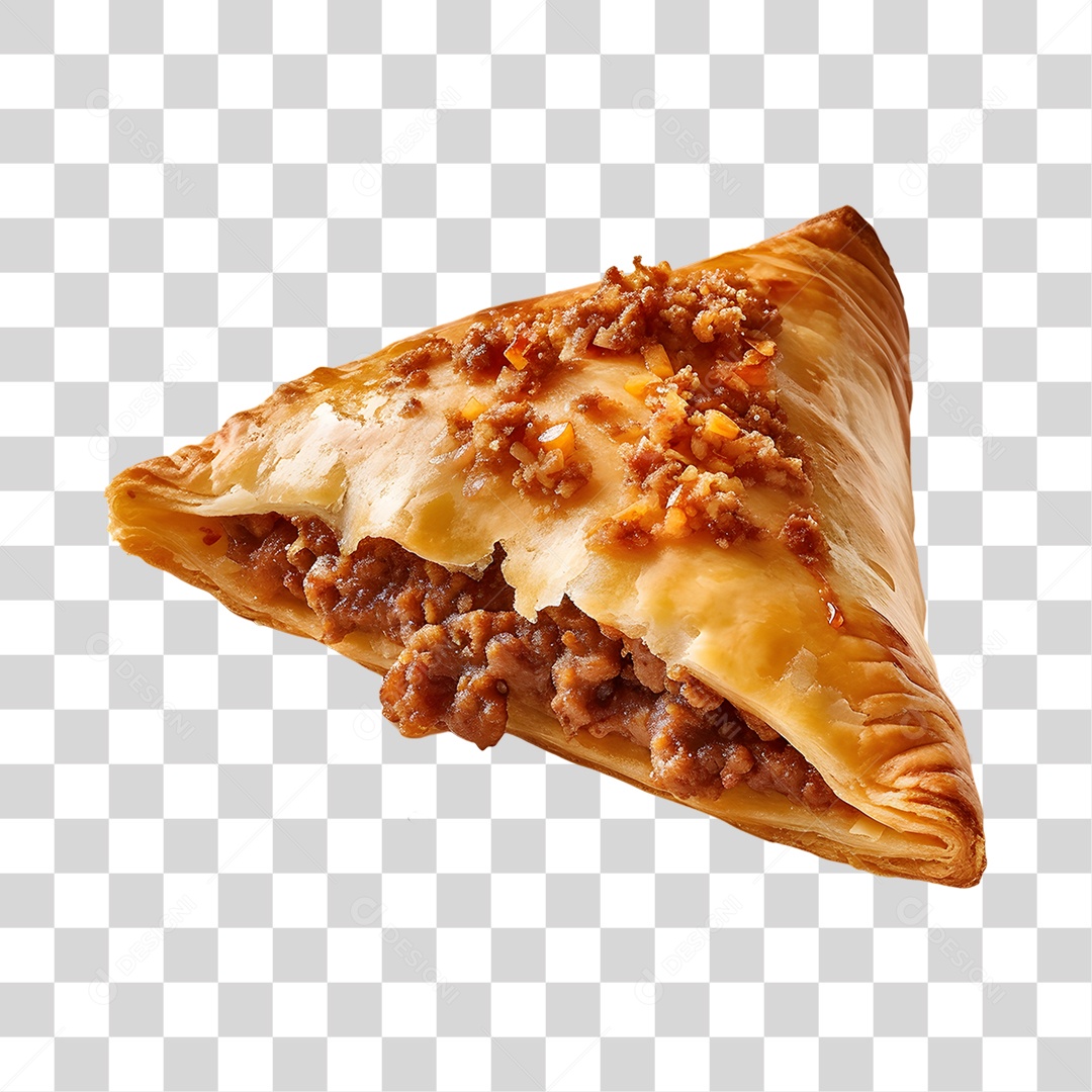 Pasteis Fritos Saborosos PNG Transparente