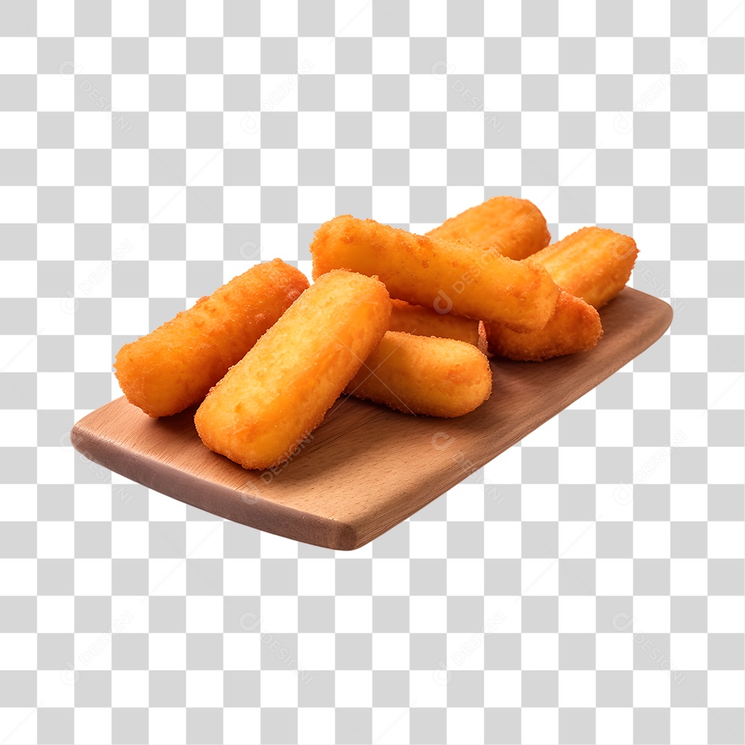 Pasteis Fritos Saborosos PNG Transparente