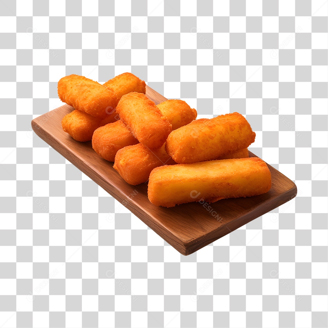 Pasteis Fritos Saborosos PNG Transparente