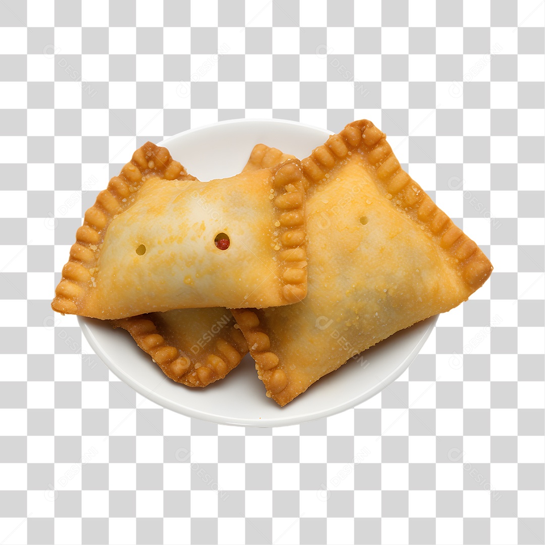 Pasteis Fritos Saborosos PNG Transparente