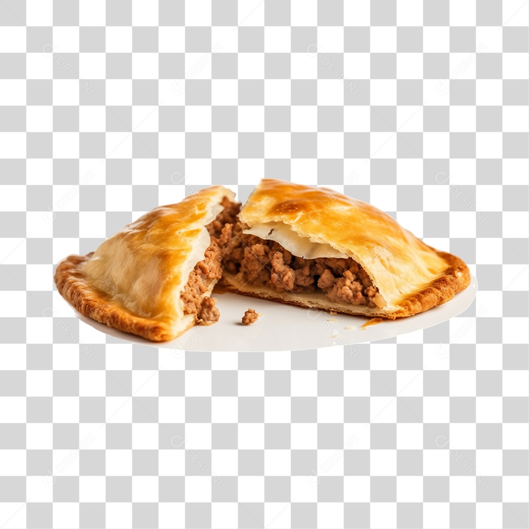 Pasteis Fritos Saborosos PNG Transparente