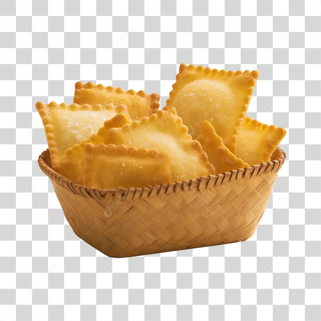 Pasteis Fritos Saborosos PNG Transparente