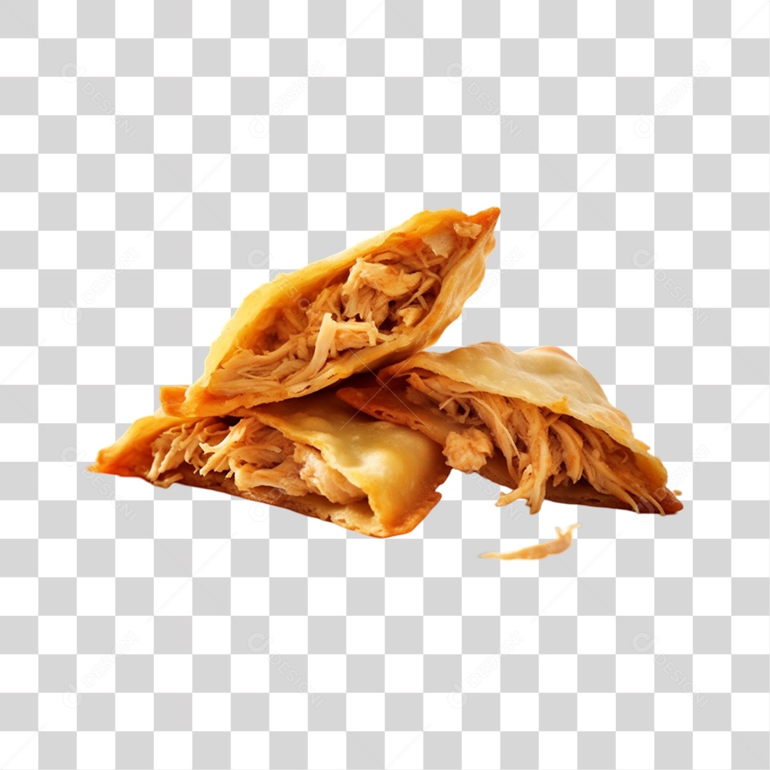 Pasteis Fritos Saborosos PNG Transparente