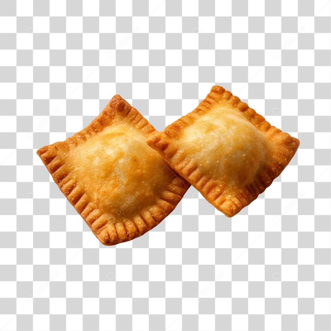 Pasteis Fritos Saborosos PNG Transparente