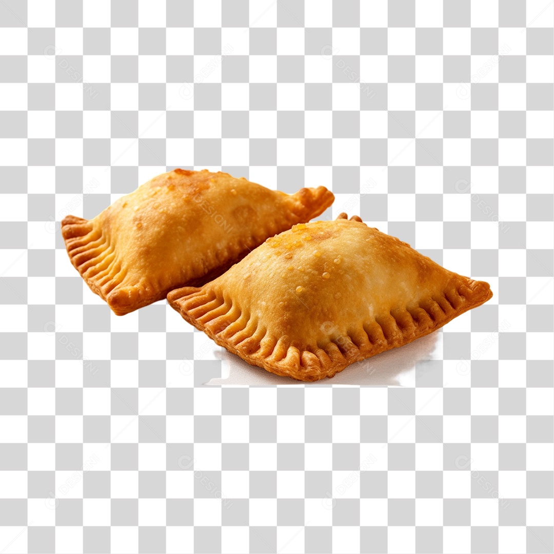 Pasteis Fritos Saborosos PNG Transparente
