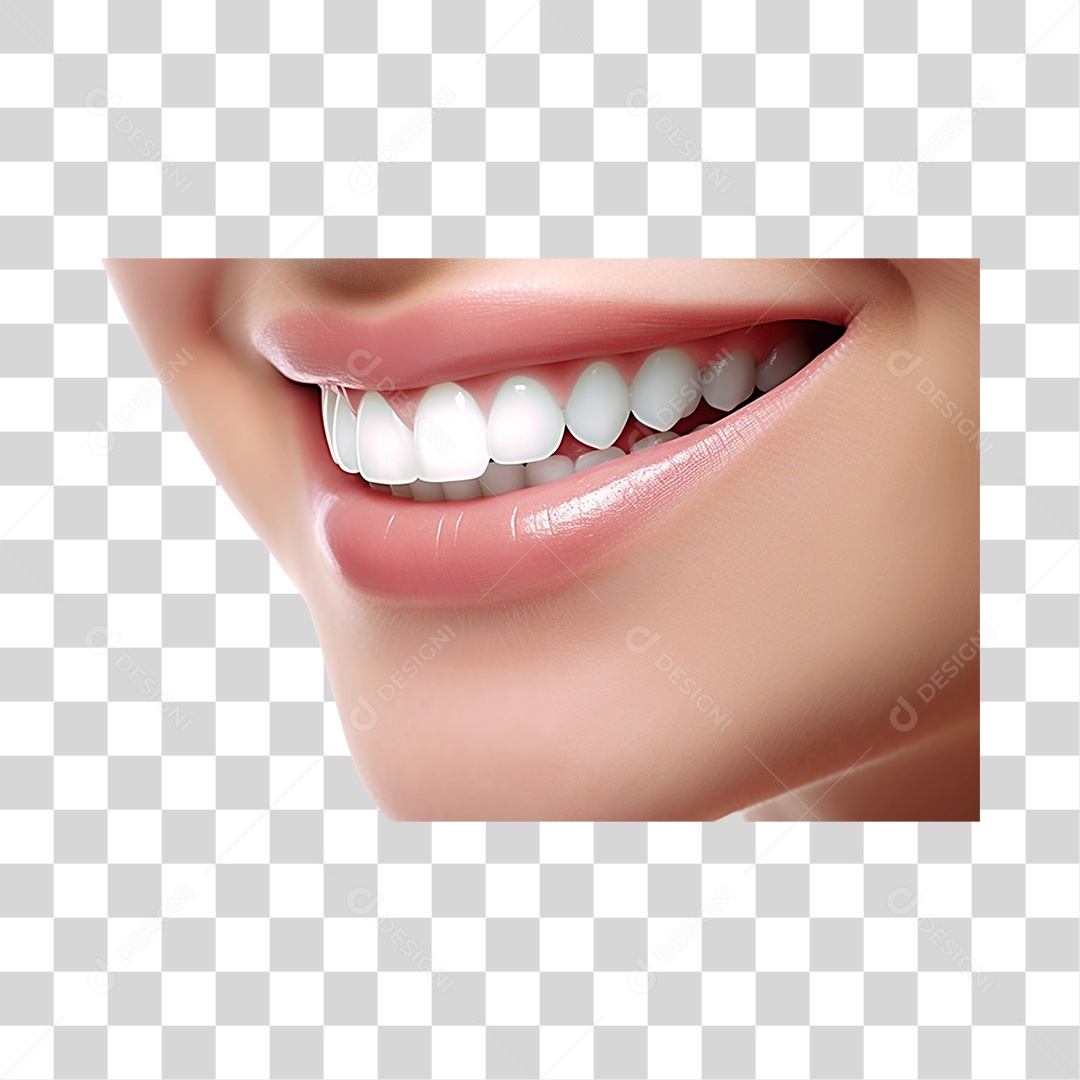 Mulher Sorrindo PNG Transparente