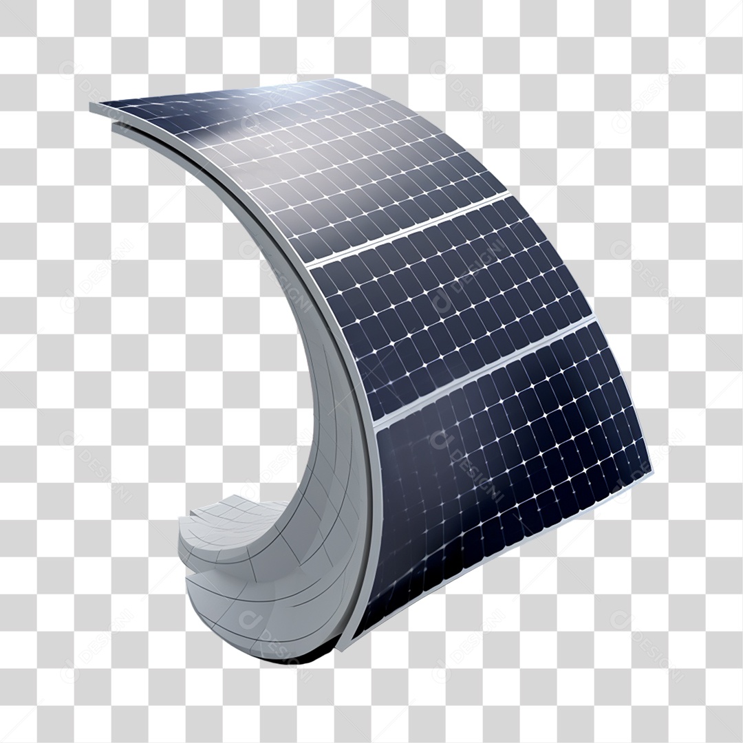 Placa Solar PNG Transparente