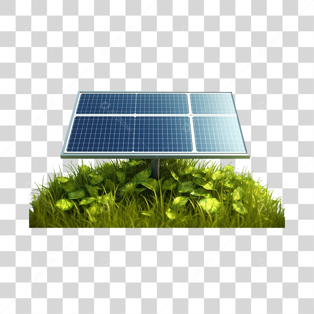 Placa Solar PNG Transparente