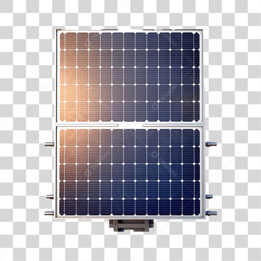 Placa Solar PNG Transparente