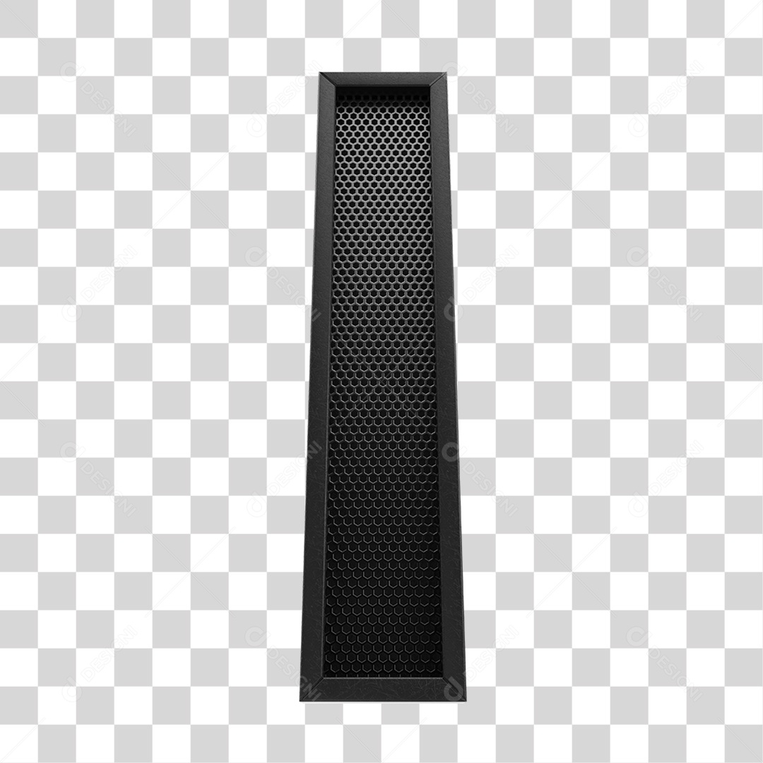 Placa Metálica Luzes Led Acesas PNG Transparente