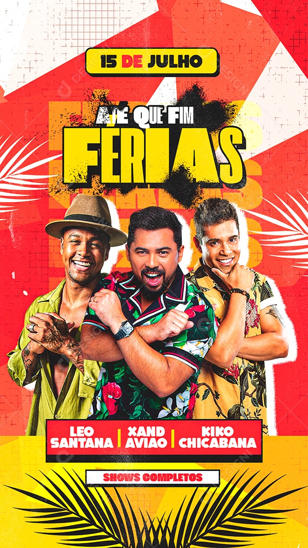 Story Agenda Flyer Semanal Social Media PSD Editável