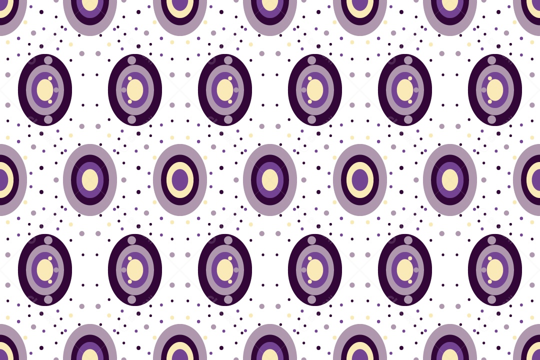 Ornamento Geométrico Abstrato Decorativo Colorido Vetor EPS