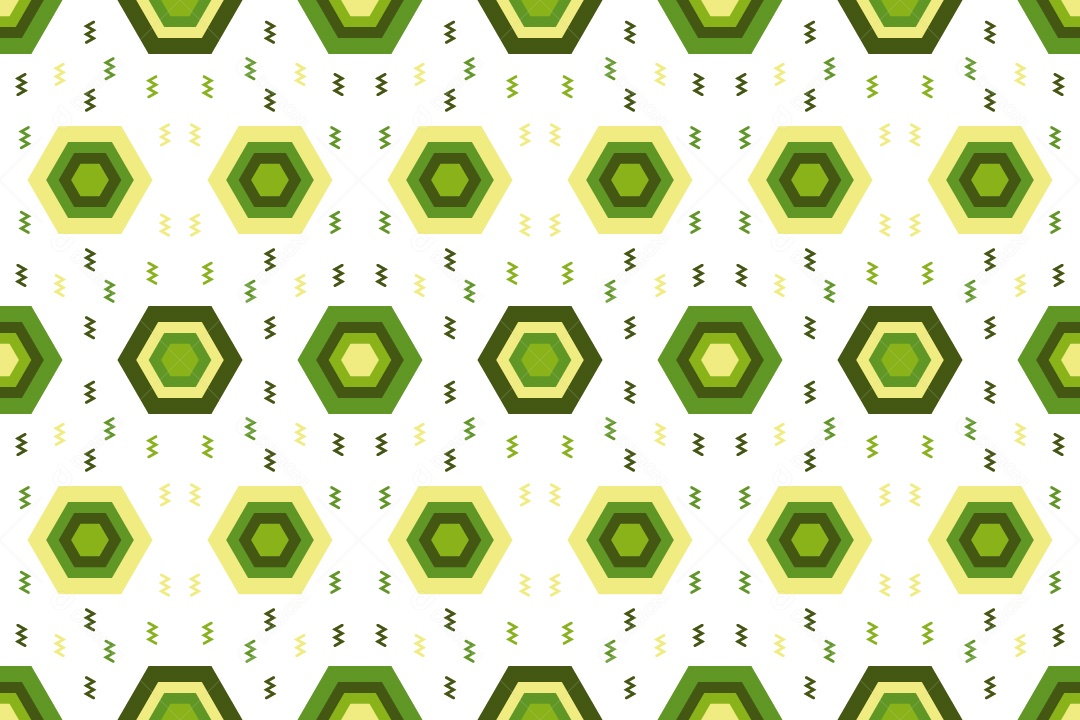 Ornamento Geométrico Abstrato Decorativo Colorido Vetor EPS