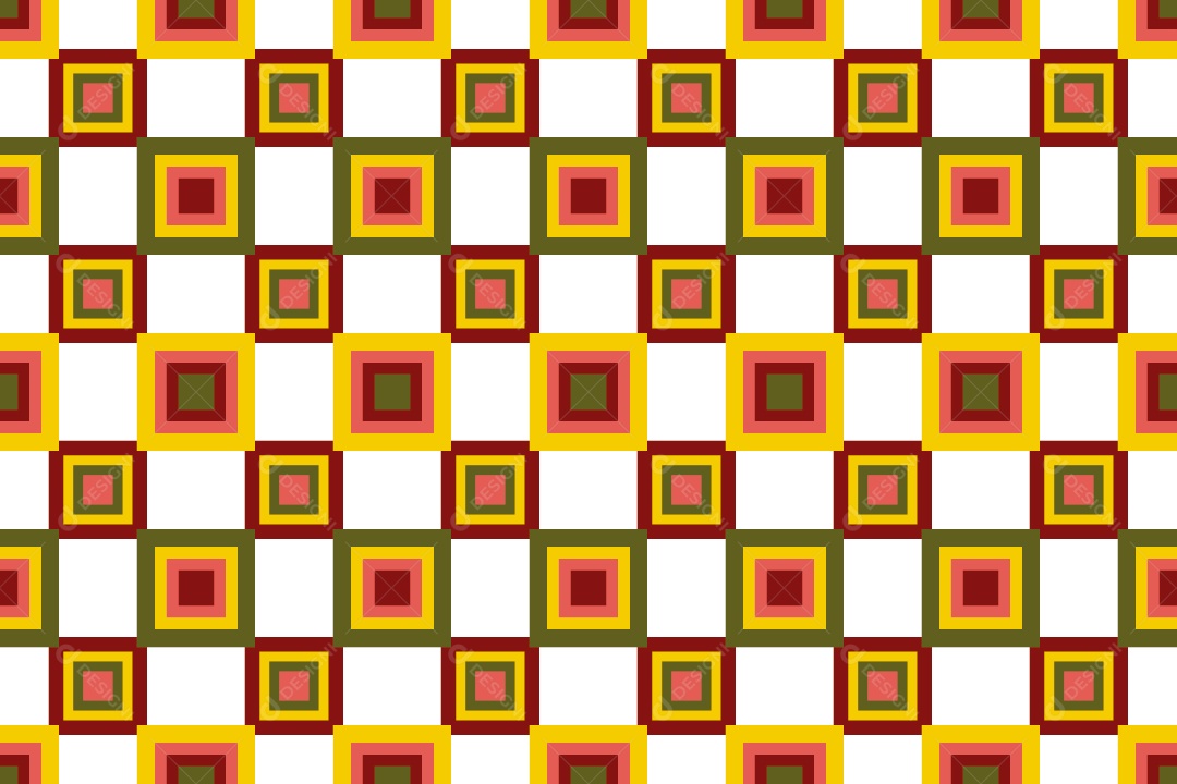 Ornamento Geométrico Abstrato Decorativo Colorido Vetor EPS