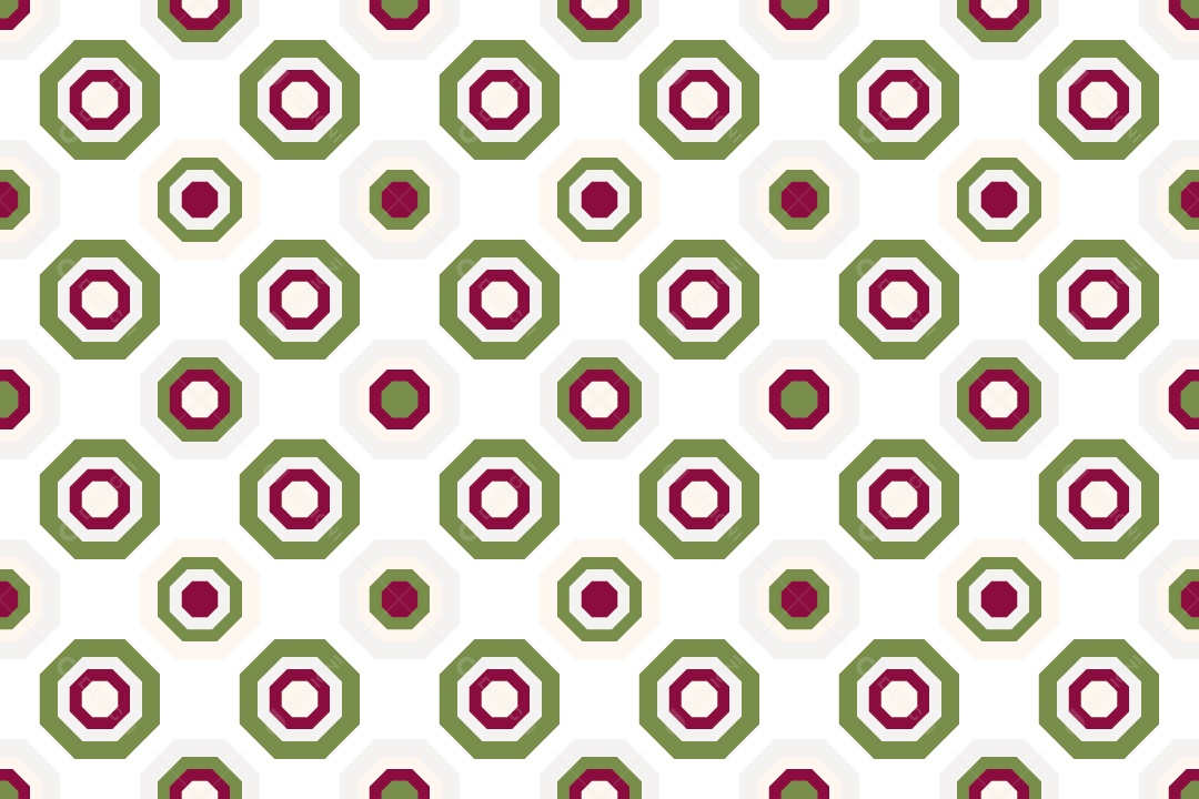 Ornamento Geométrico Abstrato Decorativo Colorido Vetor EPS