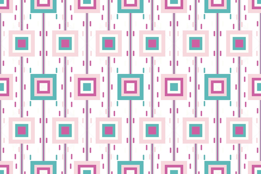 Ornamento Geométrico Abstrato Decorativo Colorido Vetor EPS