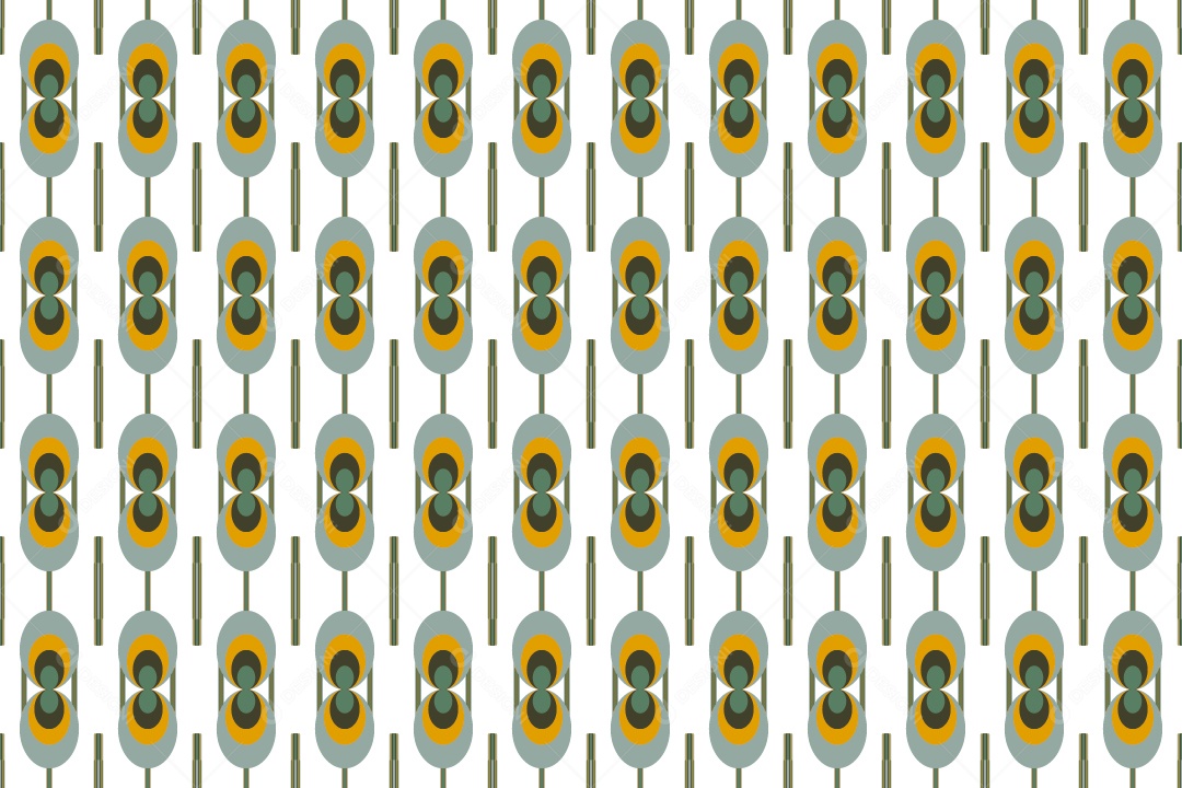 Ornamento Geométrico Abstrato Decorativo Vetor EPS