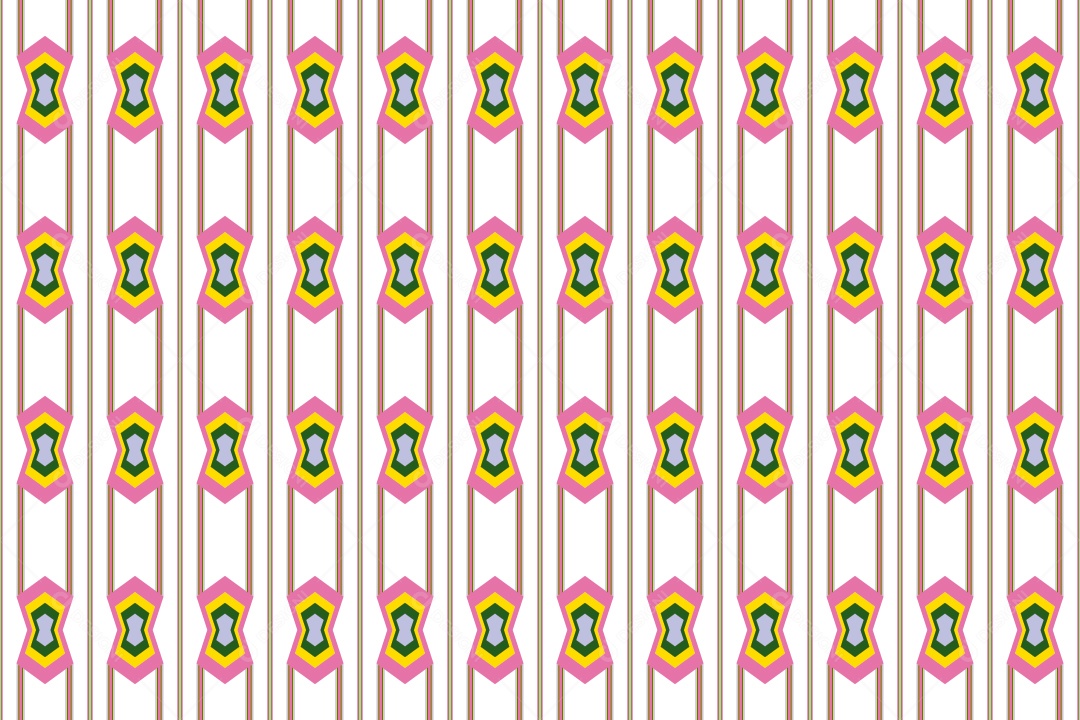 Ornamento Geométrico Abstrato Decorativo Vetor EPS