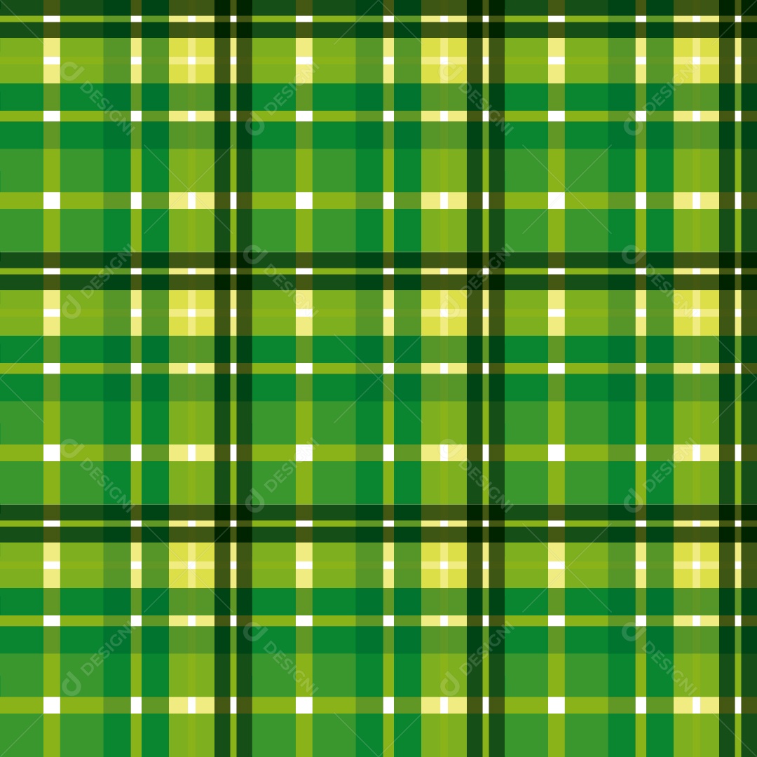 Linhas De Xadrez Textura Verde Vetor EPS