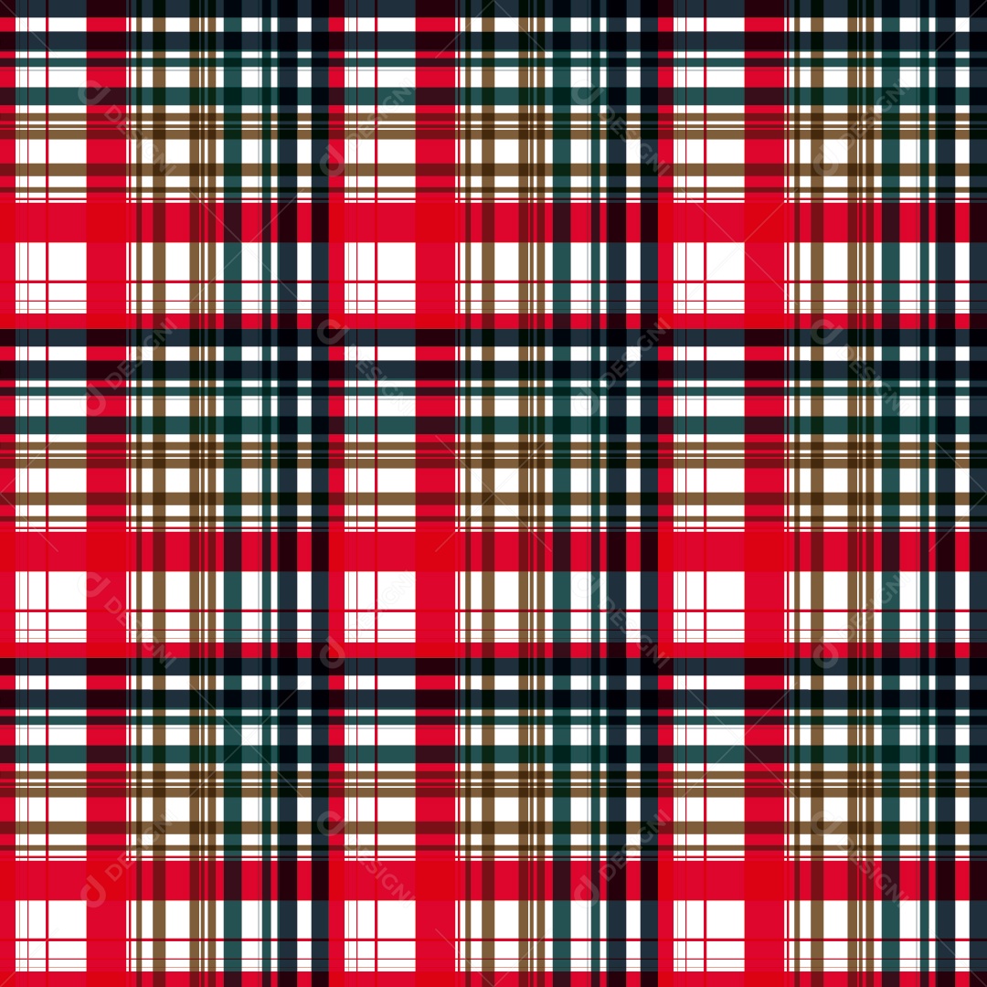 Linhas Xadrez Textura Vetorial Coloridas Vetor EPS