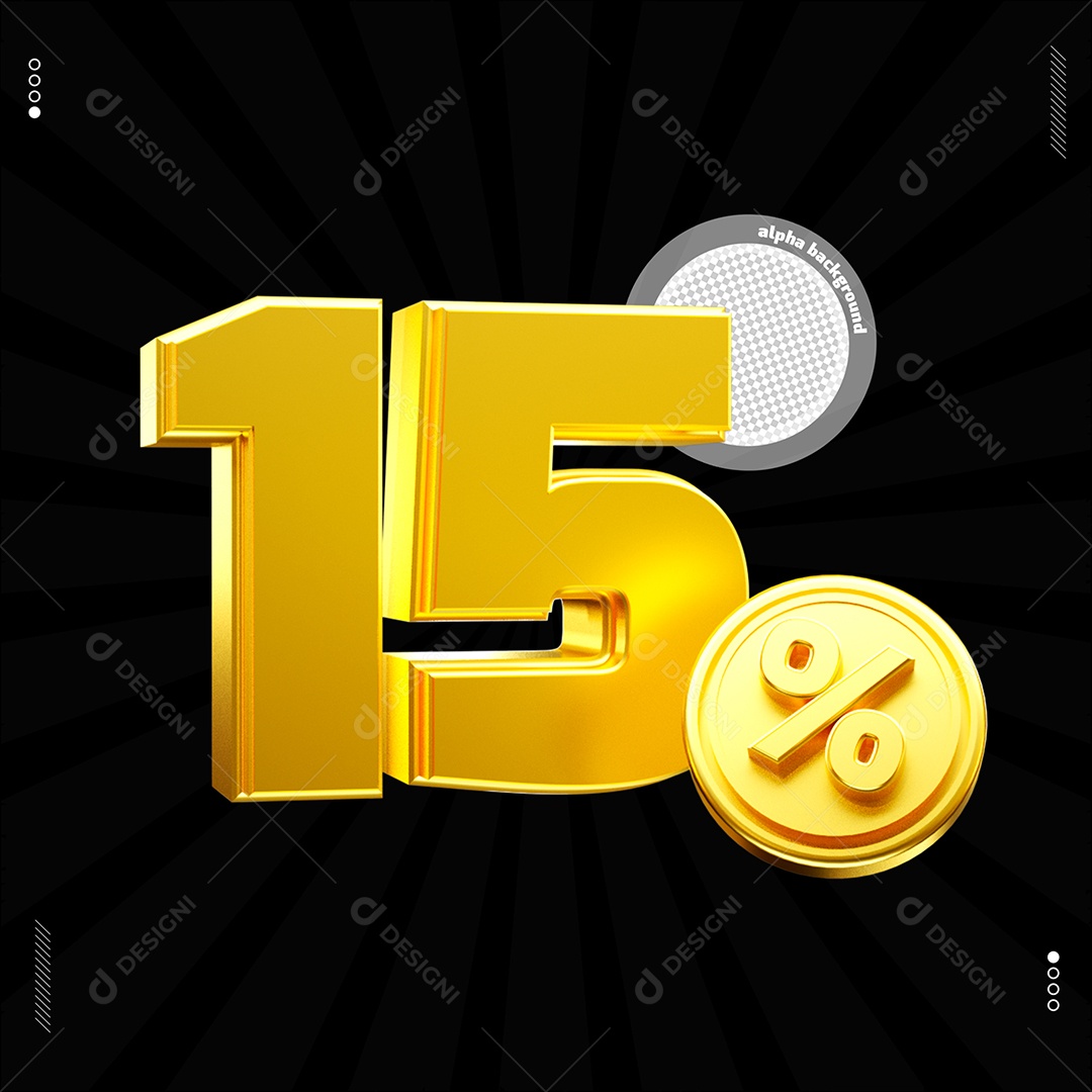 Number 15% Gold Element For PSD Composition