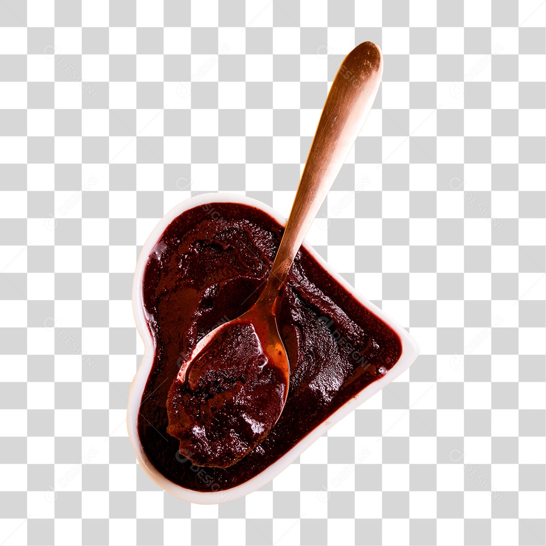 Açaí Delicioso em Tigela PNG Transparente