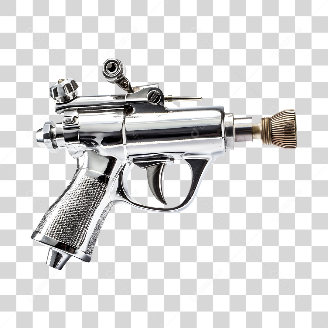 Pistola de Pintura Para Composição PNG Transparente