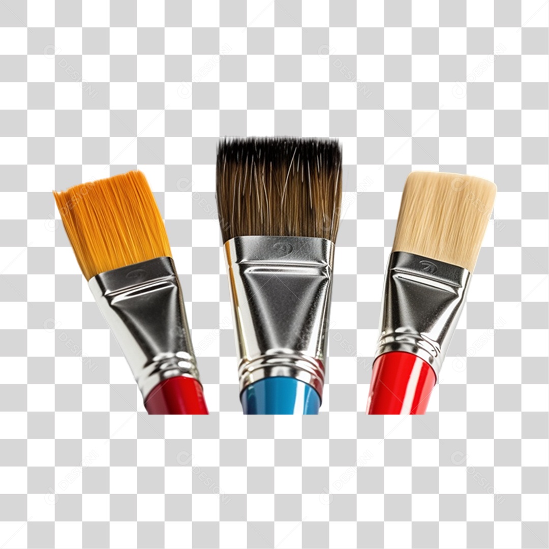 Pincel Para Tinta Para Composição PNG Transparente