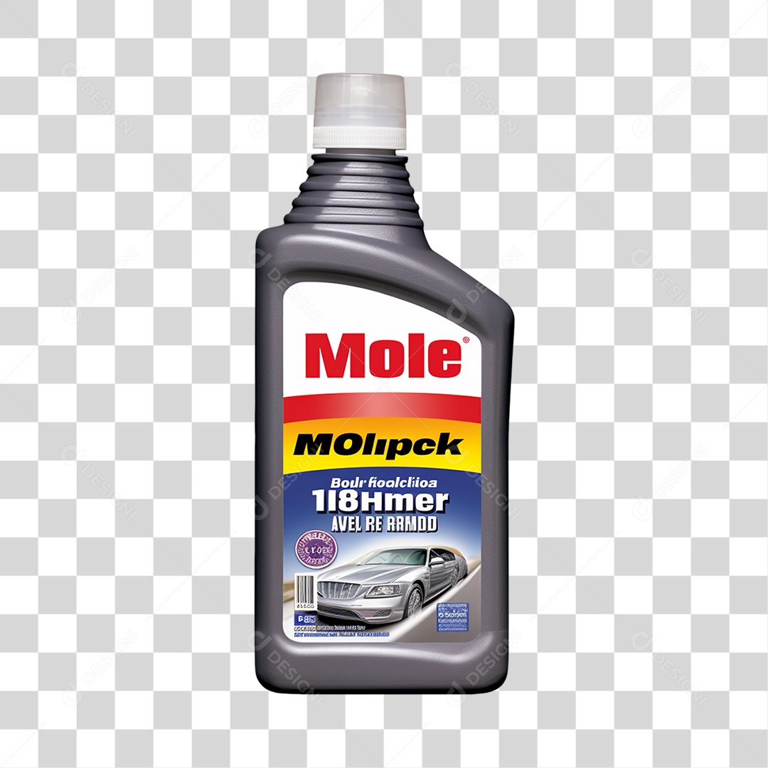 Objeto 3D Galão de óleo para Composição PNG Transparente