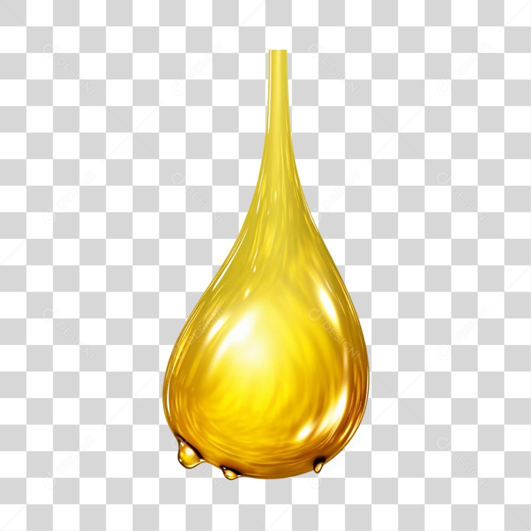Gota de Óleo PNG Transparente