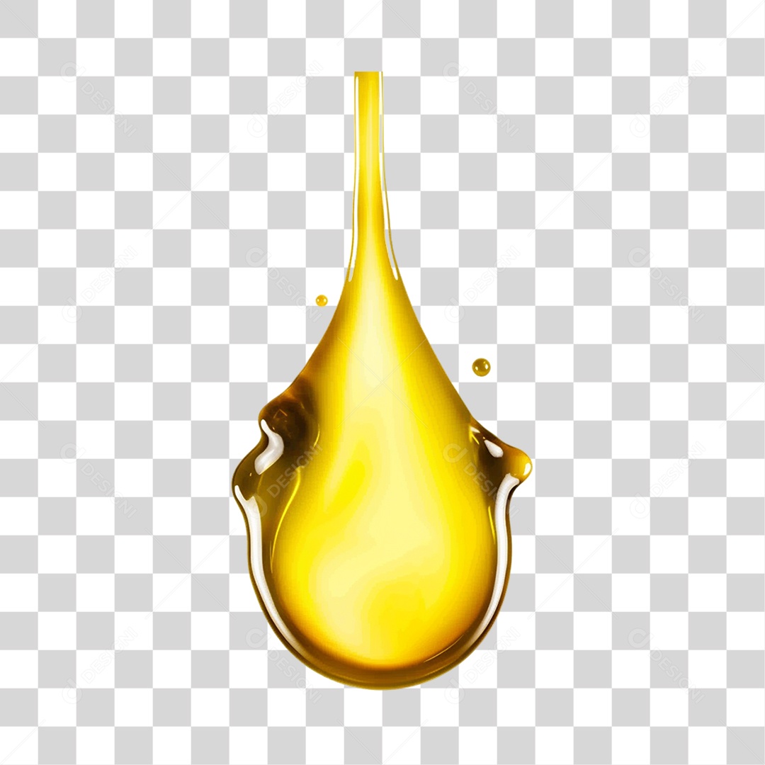 Gota de Óleo PNG Transparente