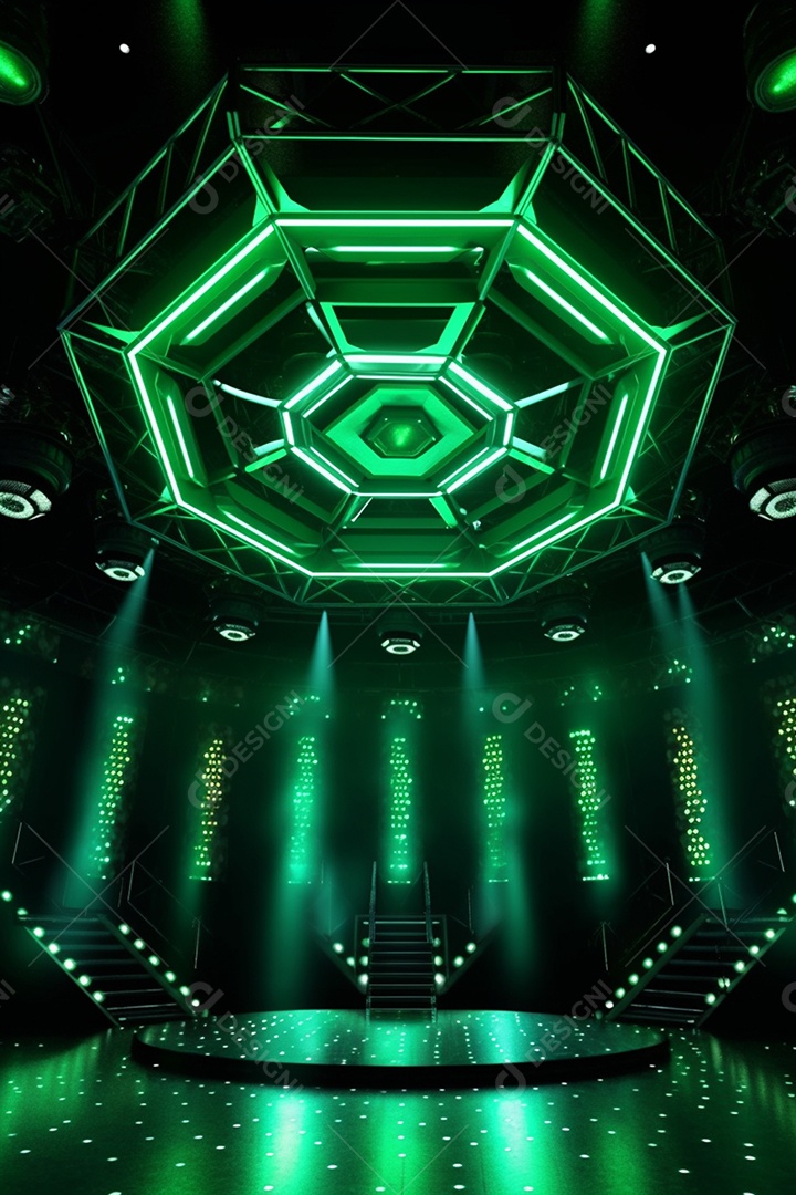 Cenário fundo futurista