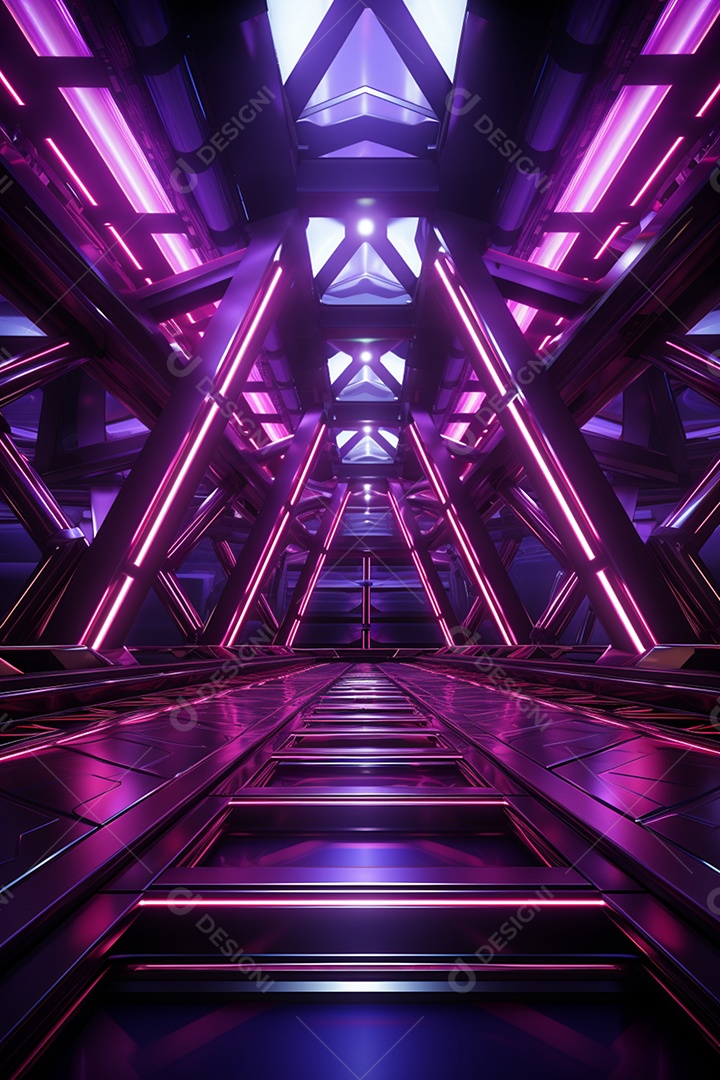 Cenário fundo futurista