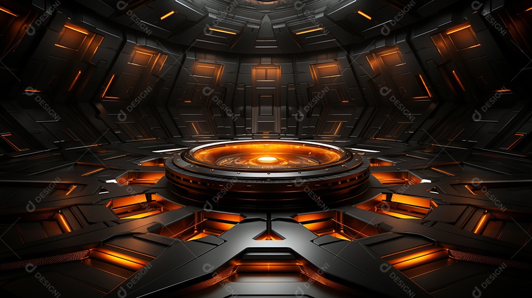 Cenário fundo futurista