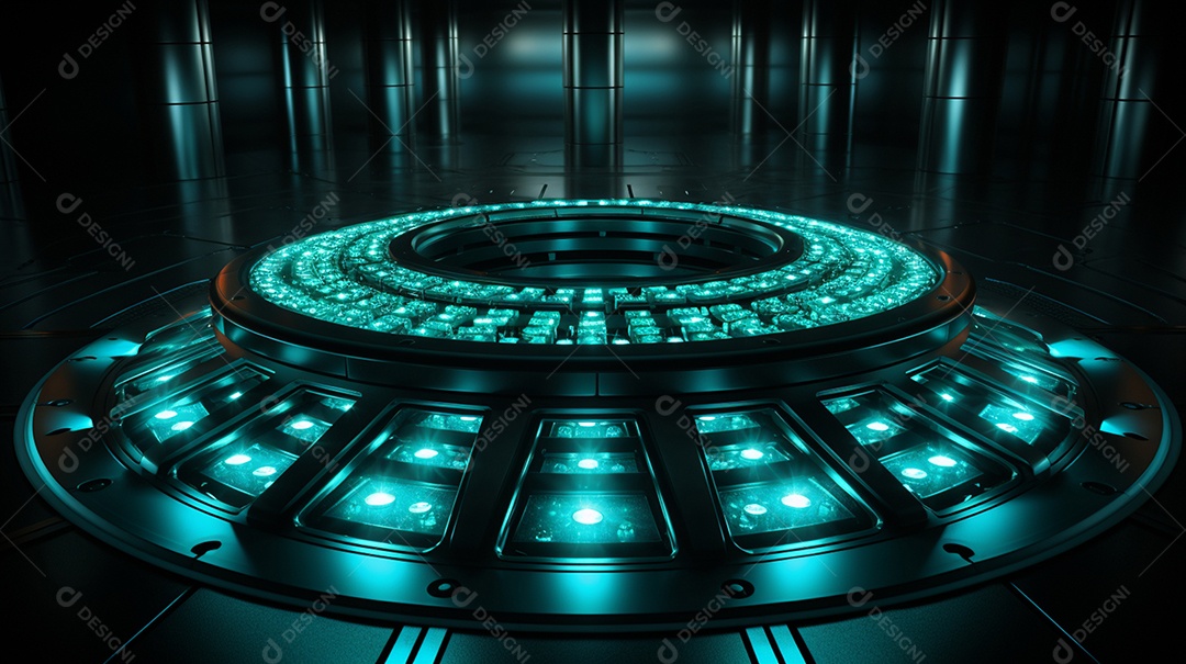 Cenário fundo futurista