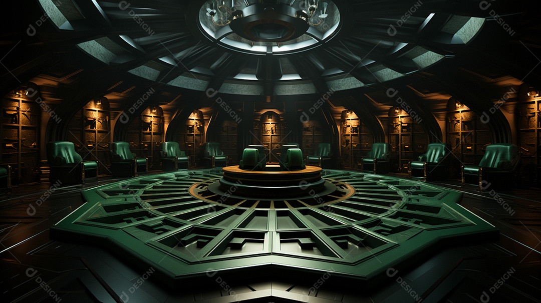 Cenário fundo futurista