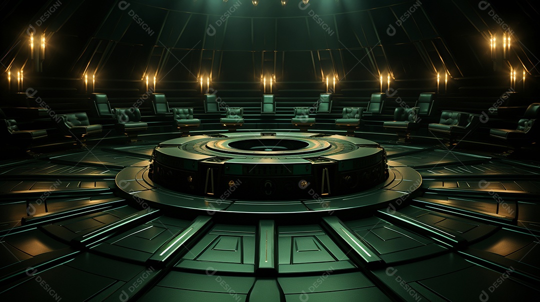 Cenário fundo futurista