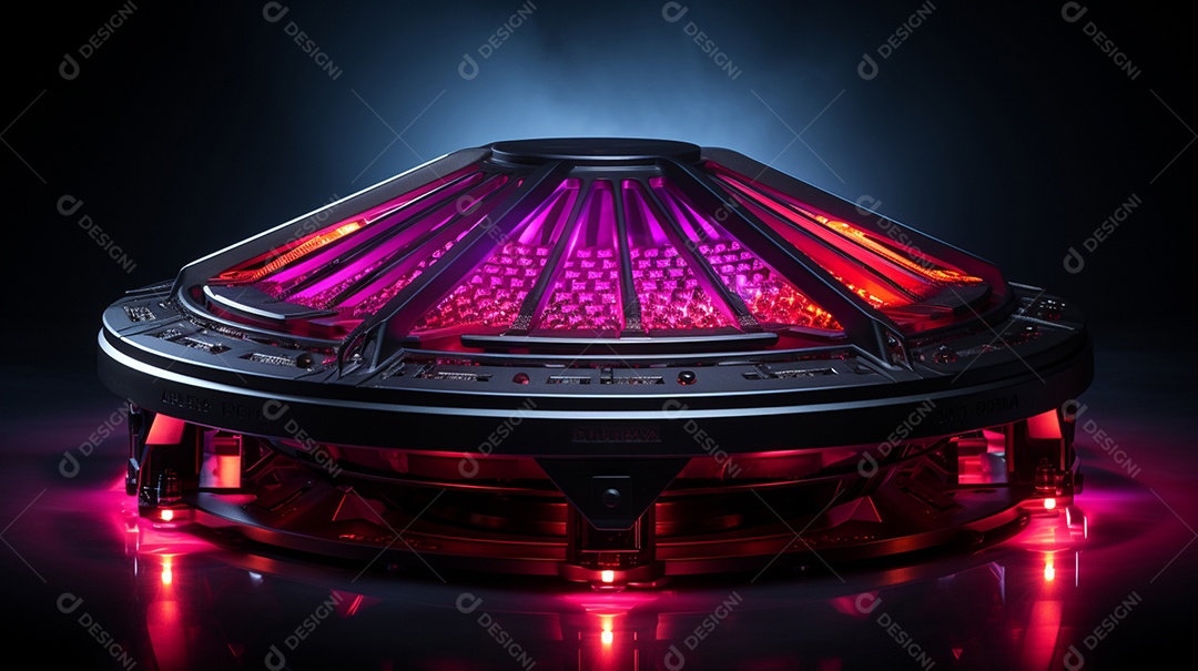 Cenário fundo futurista