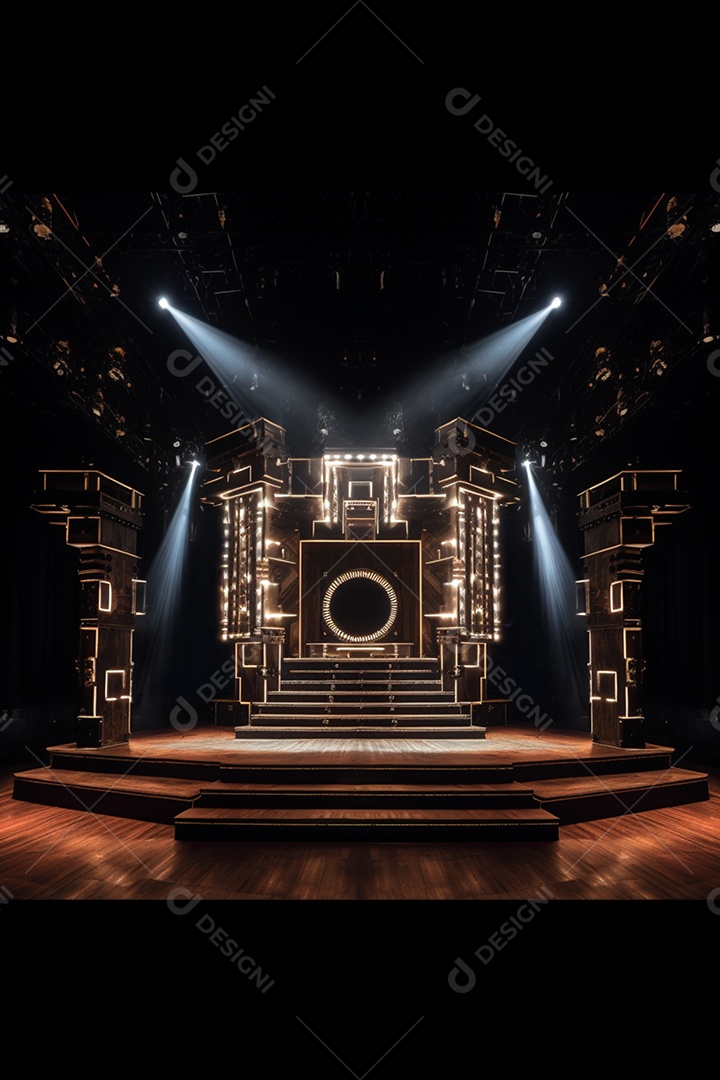 Cenário palco de show