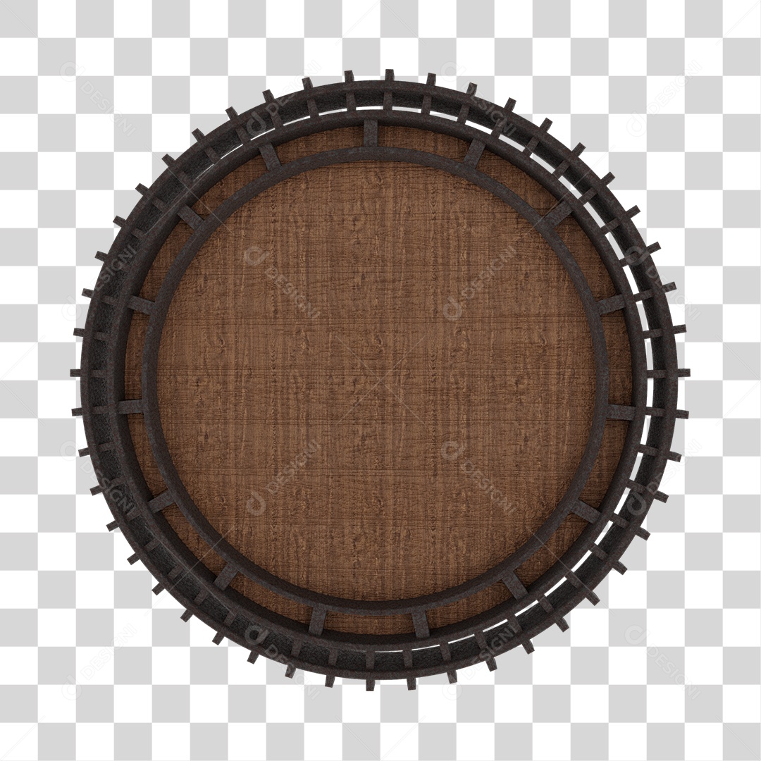 Placa De Madeira Elemento 3D Para Composição PNG Transparente