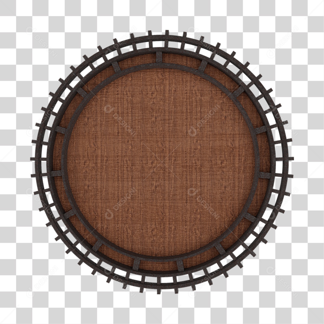 Placa De Madeira Elemento 3D Para Composição PNG Transparente