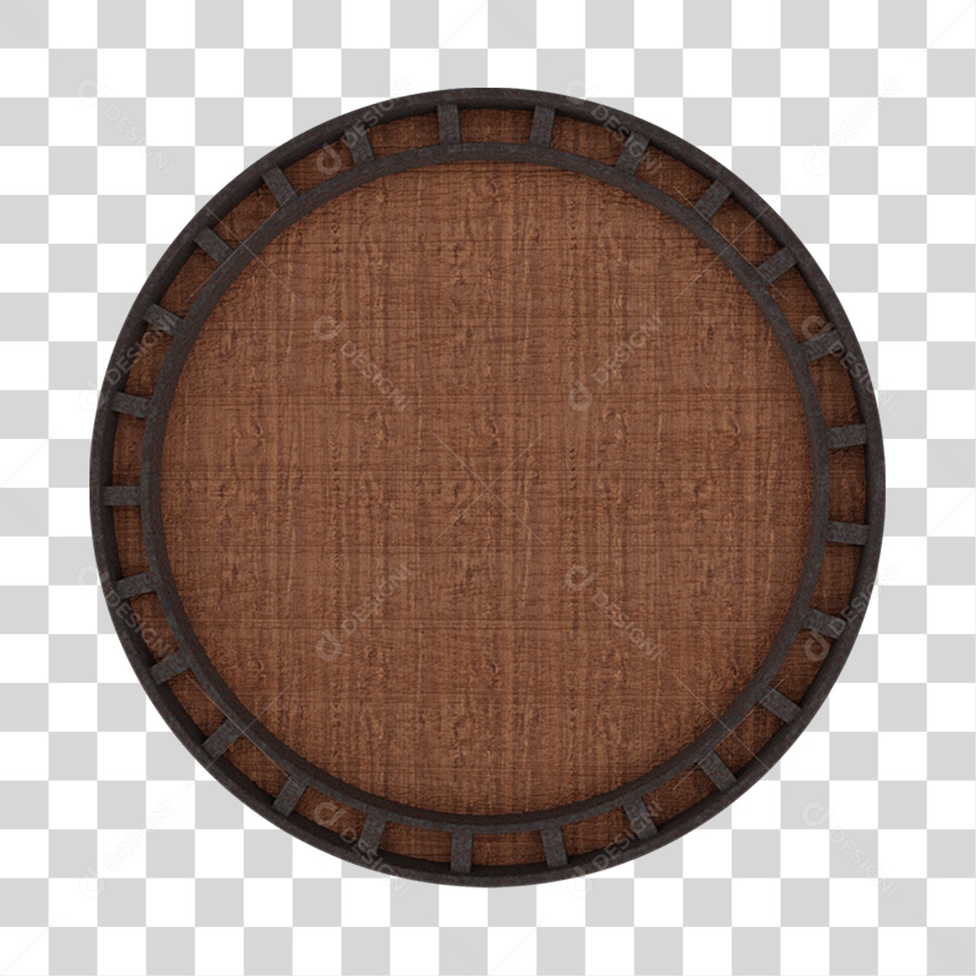 Placa De Madeira Elemento 3D Para Composição PNG Transparente