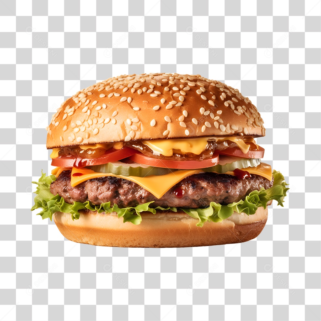 Hamburguer PNG Transparente